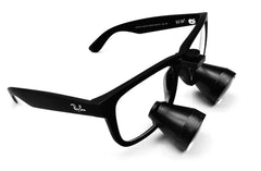3.5 TTL Loupe on RayBan Wayfarer Frame