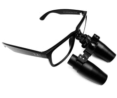 4.0 Magnification Loupe on Ray-Ban Justin Frame