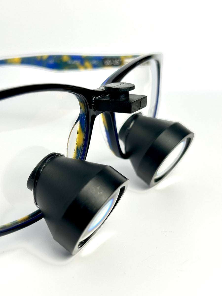 2.5x Chic TTL Loupe-Blue/Yellow – Rose Micro Solutions