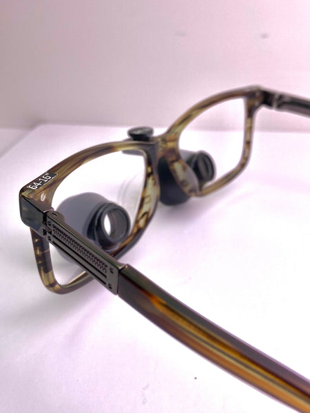 TTL 2.5x Custom Loupe on Dickies Frame-Tortoise Shell