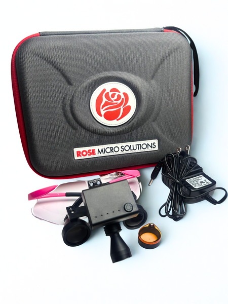 Rose Safety Frame Flip-Up Loupe with Cordless Light