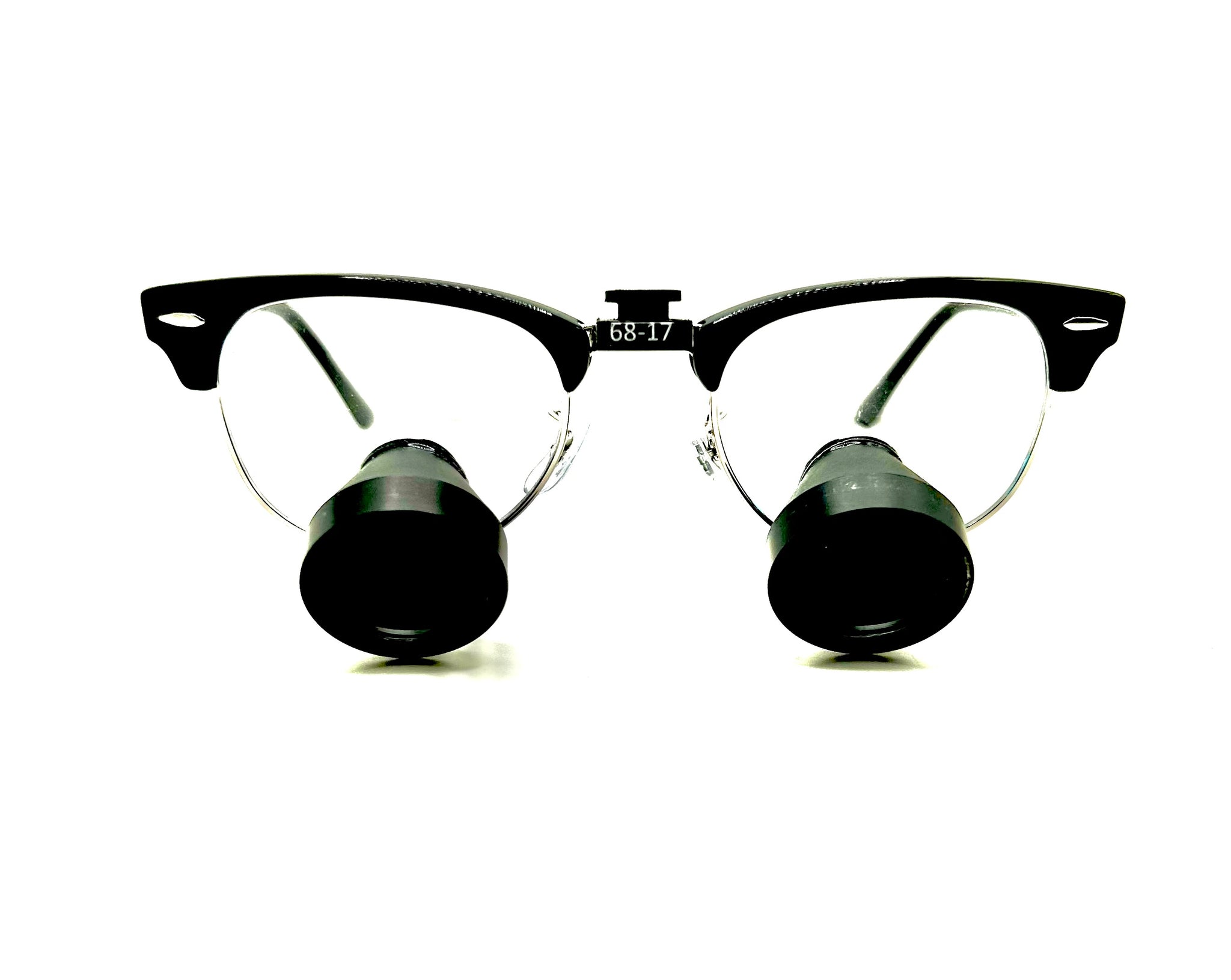 3.5 TTL Loupe on RayBan Club Master Frame