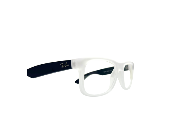 RayBan Justin Frame- Frosted White
