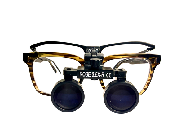 3.5x Flip Up Waterproof Loupe on Half Frame