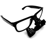 2.3 Waterproof Loupe on Ray-Ban Justin Frame